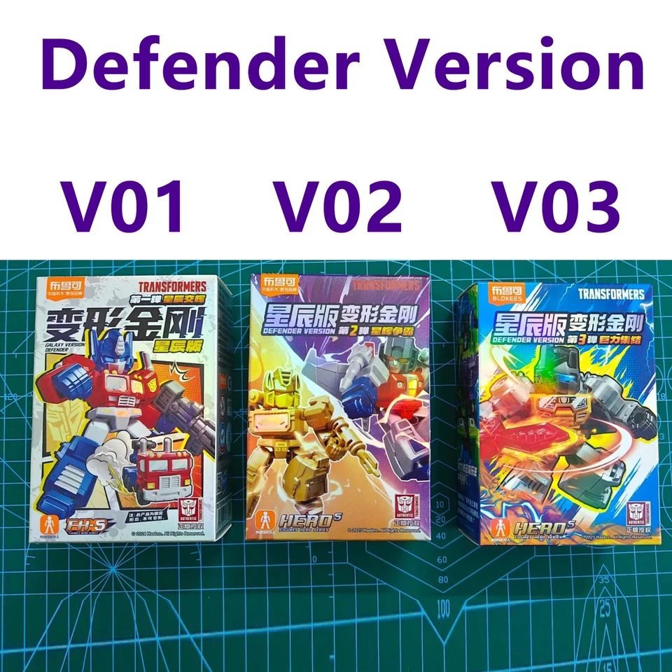 Blokees Transformers G1 Defender Version 03 Shockwave Action Figure Model Kit - Image 2 of 4