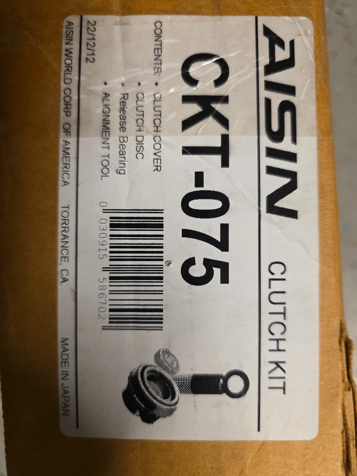 Новый в коробке 2009 Toyota Corolla 1,8 л 5 скоростей механическая коробка передач муфта набор. - Изображение 2 из 4