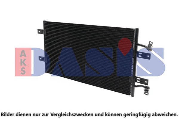 Kondensator Klimaanlage AKS Dasis 182044N FüR Vivaro X83 Opel Nissan Trafic Bus-image