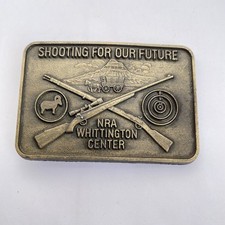 NRA Whittington Center Shooting for Our Future Belt Buckle