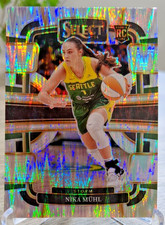 2024 Panini Select WNBA Flash Prizm #27 Nika Muhl Rookie