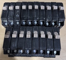 Lot 18pcs Eaton Circuit Breaker 20 Amp