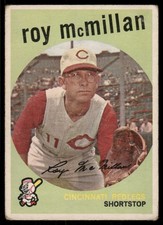 1959 Topps Roy McMillan #405 Cincinnati Redlegs