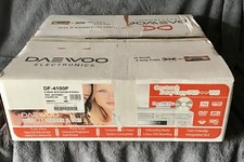 Daewoo DF-4100P VHS To DVD VCR Combo Recorder boxed.