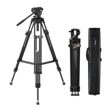 SmallRig AD-80 FreeBlazer Heavy-Duty Tripod with Video Head, Black