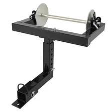 Barbed Wire Unroller Fence Stretcher Bolt-On ATV Adaptor w/ 2" Receiver Hitch