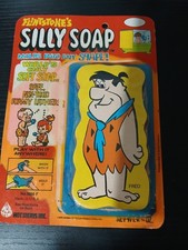 Vintage 1970’s The Flintstones Fred Silly Soap on card Hanna Barbera Hot Items