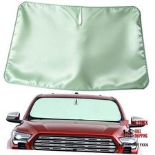 Windshield Sunshade for Car, Windshield Sun Shade, Double Small Mint Green