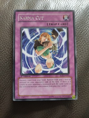 SOI-DE053 Karma Cut Rare 1. Auflage YuGiOh