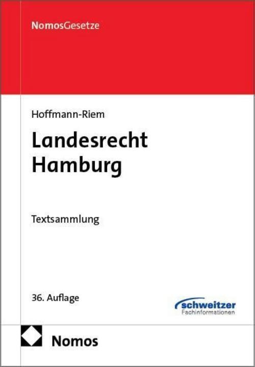 Landesrecht Hamburg Wolfgang Hoffmann-Riem