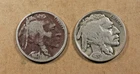 LOT 2: 1927-d AND 1935-S Buffalo Nickels ; As Shown
