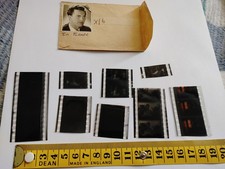 Vintage 35mm film snippets, Tim Turner, Actor, Celebrity, memorabilia, Hollywood