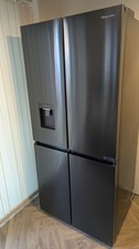 Hisense RQ5P470SMFE American Fridge Freezer Pure Flat Black