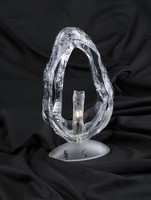 Echtes Kristall Schreibtisch Lampe Tischlampe Leuchte Bohemia Lampe Nachttisch