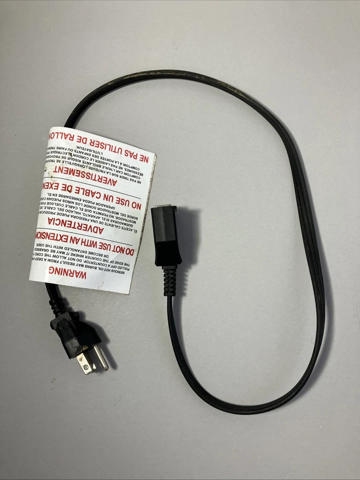 Masterbuilt 20010610 Indoor Elektrische Fisch Friteuse Netzkabel Ersatzteil