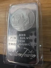 10 oz. SilverTowne Silver Bar - Bald Eagle Design - 999 Fine