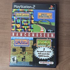 NAMCO Museum Sony Ps2 - 12 Games In 1 Pac-Man Galaga Pole Position Dig-Dug  Cib