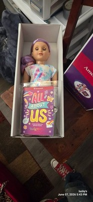 American Girl, Truly Me 18-inch Doll 116 with Light-Blue Eyes, Wavy Purple-an...