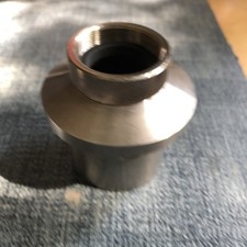 Generic Microscope Reverse C-Mount Camera Adapter 1.0X Female Threads ISO 38mm