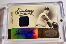 Donruss 2004 Throwback Threads Tommy John Prime Auto #CC-87 10/10 Yankees