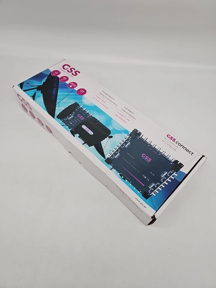 GSS Multischalter SDC 508 Kaskade Multiswitch 5 Eingänge 8 Ausgänge Neu - Bild 4 von 4