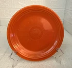 Vintage ORANGE FIESTA PLATE ORANGE GLAZE SALAD PLATE 7.5"