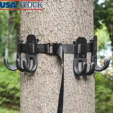 Durable Camouflage Hunting Strap W/ Silent Hooks Versatile Gear Suspension New