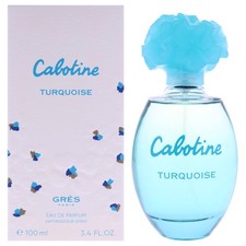 Cabotine Turquoise by Parfums Gres for Women - 3.4 oz EDP Spray