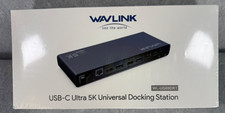 WAVLINK USB-C Ultra 5K Universal Docking Station WL-UG69DK Dual Monitor SEALED