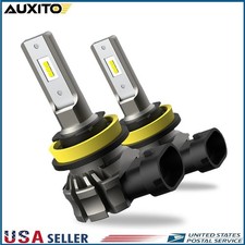 2pc Auxito H11 H9 H8 Led Fog Light Bulbs Driving Lamp Drl 6500k Xenon High Power 2pc Auxito H11 H9 H8 Led Fog Light Bulbs Driving Lamp Drl 6500k Xenon High Power