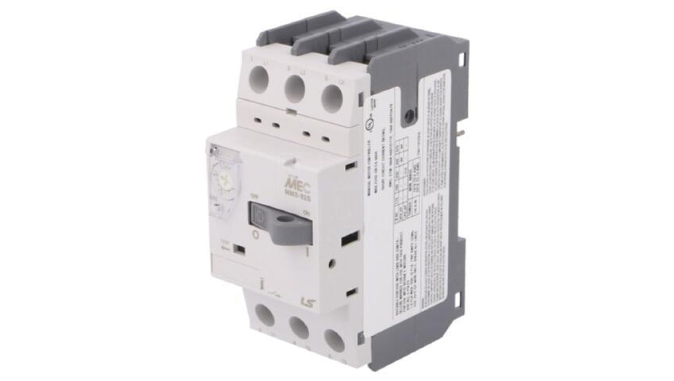Motor Switch, 0.55kW, 220690VAC, for MMS-32S Rail 1.6A