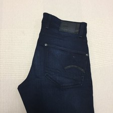 G-STAR Jeans Revend Super Silm Mens W34 L34 Denim Stretch Blue