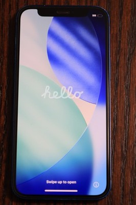 Apple iPhone 12 Mini - 128 GB - Blue (Unlocked) | VERY GOOD | Camera Issue, READ