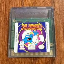IThe Smurfs' Nightmare Nintendo Game Boy color Cartridge Only