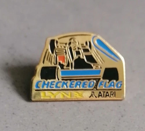 Pin's LYNX ATARI Retrogaming CHECKERED FLAG Arcade Video Game Console