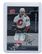 ROB NIEDERMAYER auto AUTOGRAPH card CALGARY FLAMES BAP SIGNATURE 2001-02 VAULT