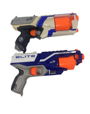 Set of 2 - Nerf N-Strike Elite Strongarm  Disruptor Dart Blasters -No Darts