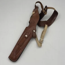 Vintage Viking Mexico 1177-5 XL Shoulder Belt Leather Holster Harness