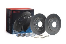 Bremsensatz Scheibenbremse BEYOND LINE - EV BREMBO KT 08 016 für KIA SOUL 2 PS