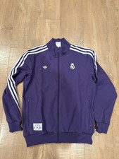 Adidas Real Madrid 24/25 Zipper Soccer Jacket Size Large   NWT
