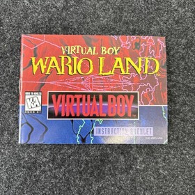 Virtual Boy Wario Land (Nintendo Virtual Boy) - CIB Good Condition