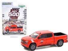 2020 Chevy Silverado Pickup Truck 104th Indy 500", Red - Greenlight 1/64 Scal...