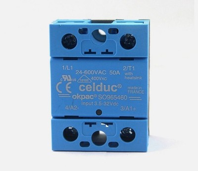 SO965460 for Celduc Okpac Solid State Relay 3.5-32VDC 50A/24-600VAC