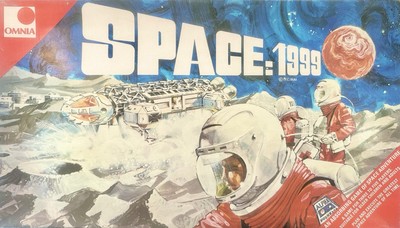 OMNIA - SPACE 1999 - BRETTSPIEL - VINTAGE 1974 - KOMPLETT IN TOP ZUSTAND