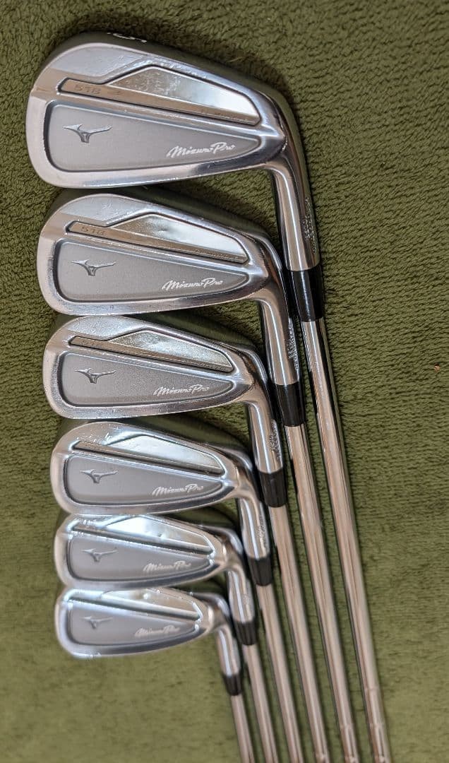 Mizuno Pro 518 Iron Set 6pc 5I-P Modus3 125 S RH Japan Used | eBay