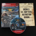 SOCOM II 2 U.S. Navy Seals (Sony PlayStation 2, PS2) - Complete - CIB