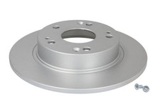 ABE 2x BREMSSCHEIBEN Hinterachse Ø 260 voll für Honda Civic VIII Hatchback