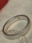 James Avery Vintage Simple Sterling Silver Ring Size 9.5 Man or Woman + Gift Box