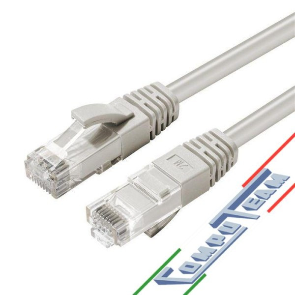 Cavo rete CAT5e U/UTP Network MicroConnect 7m. Grigio PVC