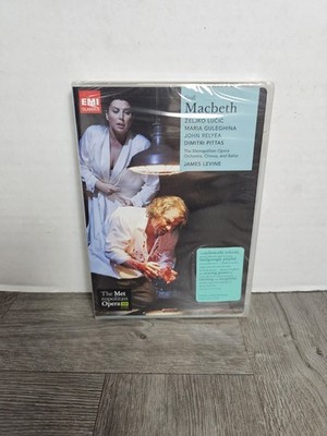 Verdi - Macbeth (DVD, 2008, The Metropolitan Opera) Brand New Sealed J6